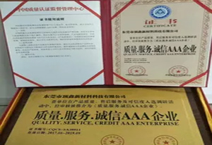 质量服务诚信企业
